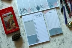 ADAÇAYI 3LÜ PLANLAYICI SET(Haftalık-Günlük-Not defteri)