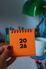 2026 MİNİ TAKVİM (11 RENK) TURUNCU