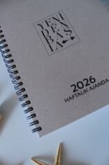 2026 YENİDEN BAŞLA AJANDA %100 GERİ DÖNÜŞTÜRÜLMÜŞ