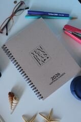 2026 YENİDEN BAŞLA AJANDA %100 GERİ DÖNÜŞTÜRÜLMÜŞ