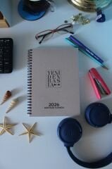 2026 YENİDEN BAŞLA AJANDA %100 GERİ DÖNÜŞTÜRÜLMÜŞ