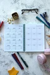 2026 YENİDEN BAŞLA AJANDA %100 GERİ DÖNÜŞTÜRÜLMÜŞ