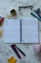 2026 YENİDEN BAŞLA AJANDA %100 GERİ DÖNÜŞTÜRÜLMÜŞ