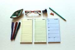 MİNİ PLANLAYICI 3LÜ SET (BUGÜN-BU HAFTA-ALIŞVERİŞ LİSTESİ) (5 RENK) SET 1- YEŞİL-SARI-MOR