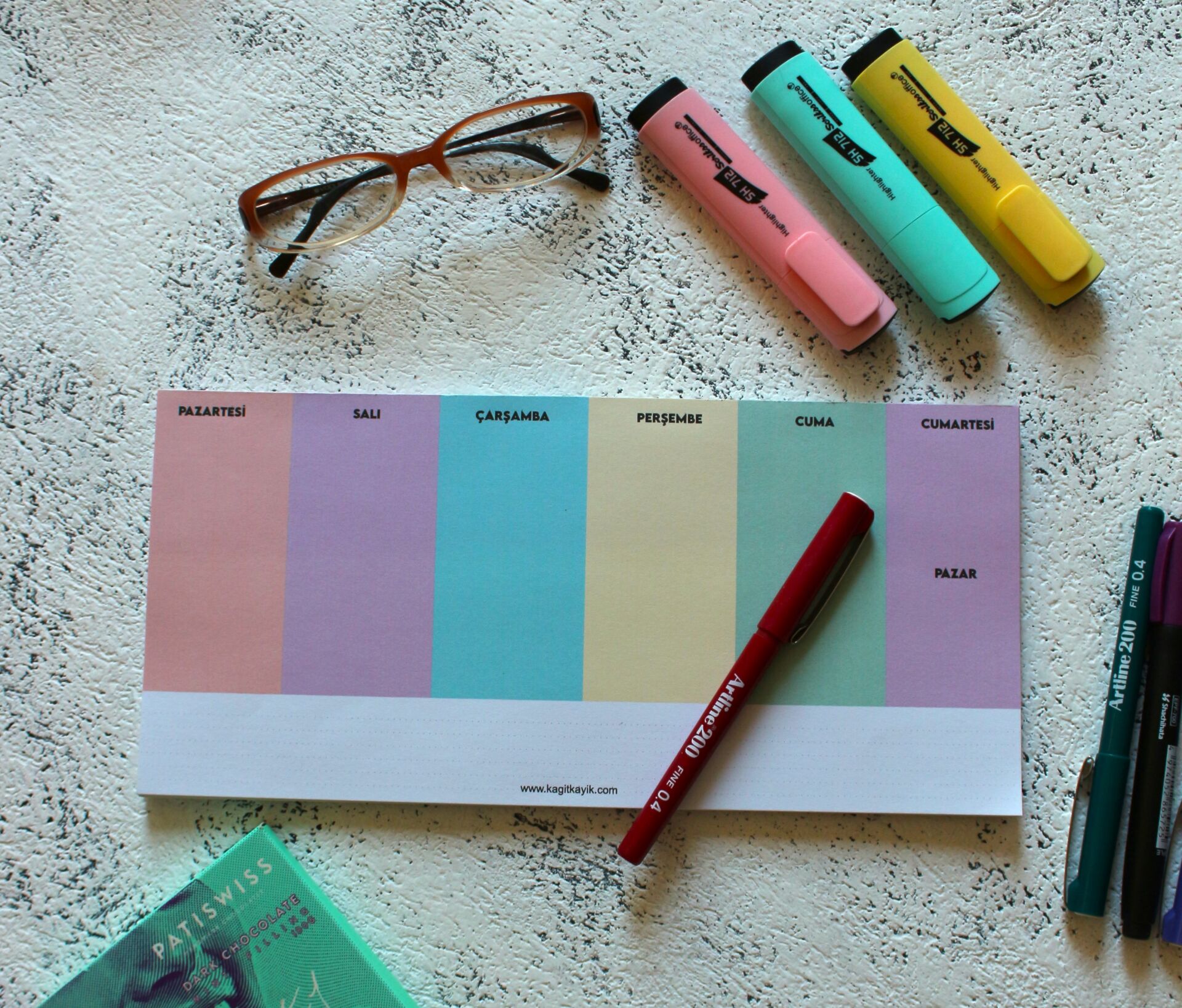 GÖKKUŞAĞI HAFTALIK PLANLAYICI 2