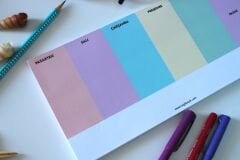 GÖKKUŞAĞI HAFTALIK PLANLAYICI 2