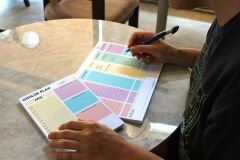 GÖKKUŞAĞI PLANLAYICI SET 1 (HAFTALIK - GÜNLÜK - YEMEK PLANLAYICI)