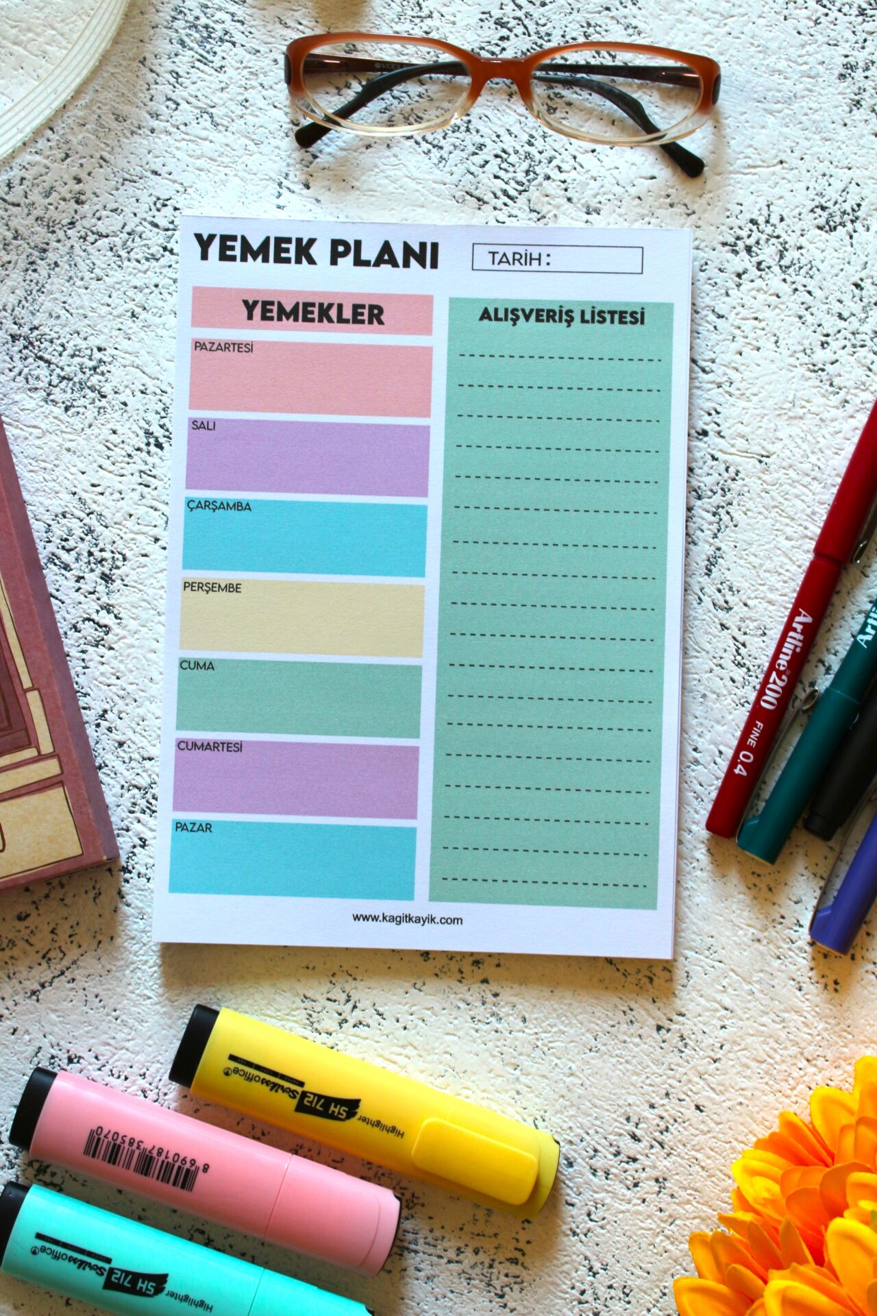 GÖKKUŞAĞI YEMEK PLANLAYICI