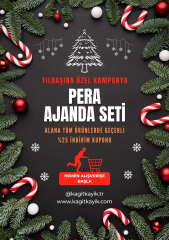 YILBAŞINA ÖZEL PERA AJANDA KUTUSU KAMPANYASI